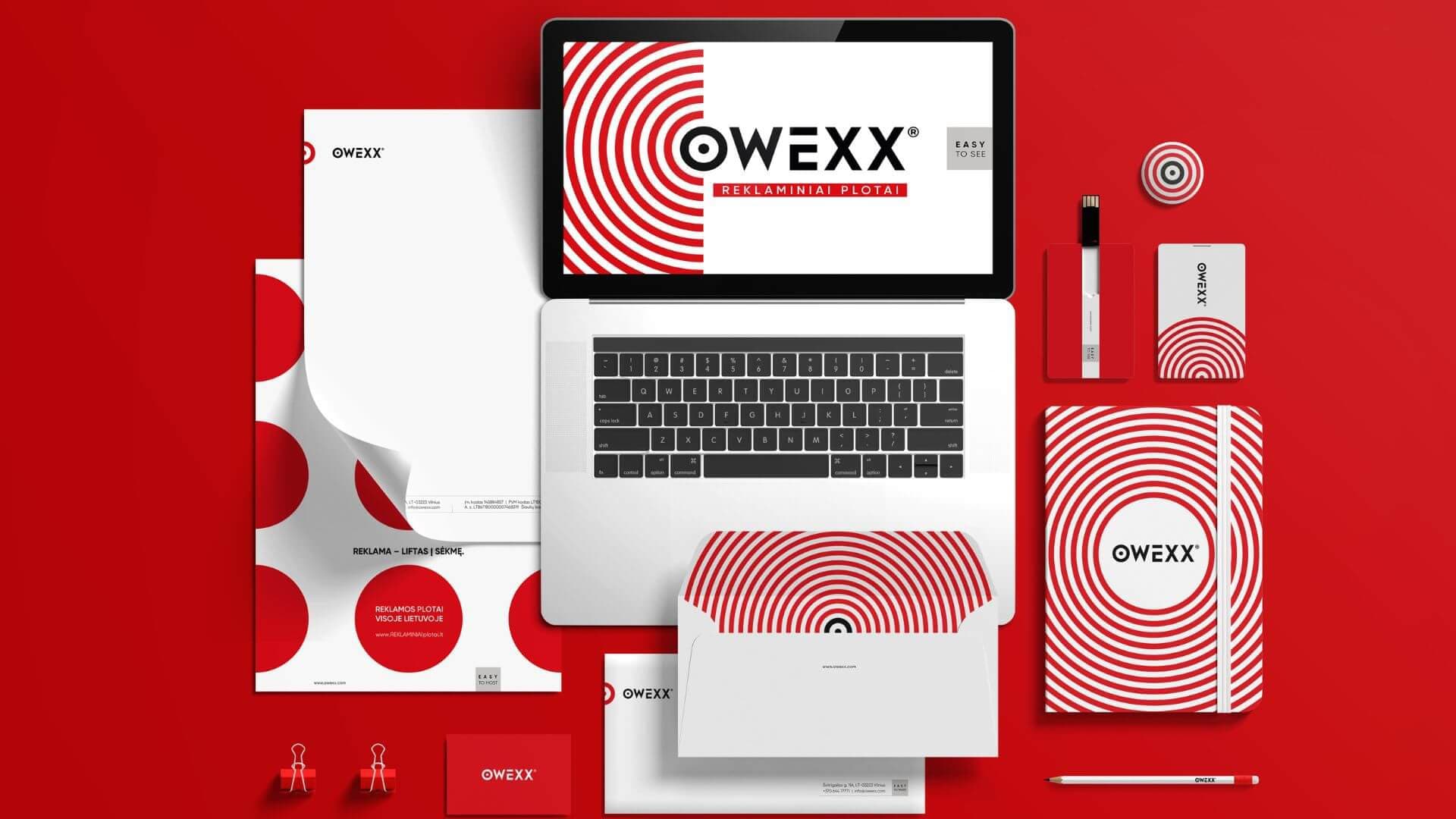 OWEXX udvikling af visuel identitet – professionalisme og mulighed for et særpræget image