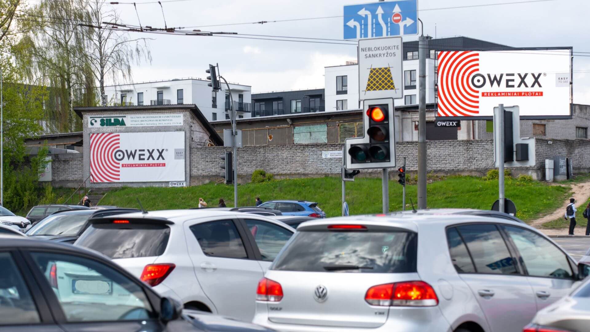 Suurim valik reklaamipindu Leedus – OWEXX reklaamipinnad