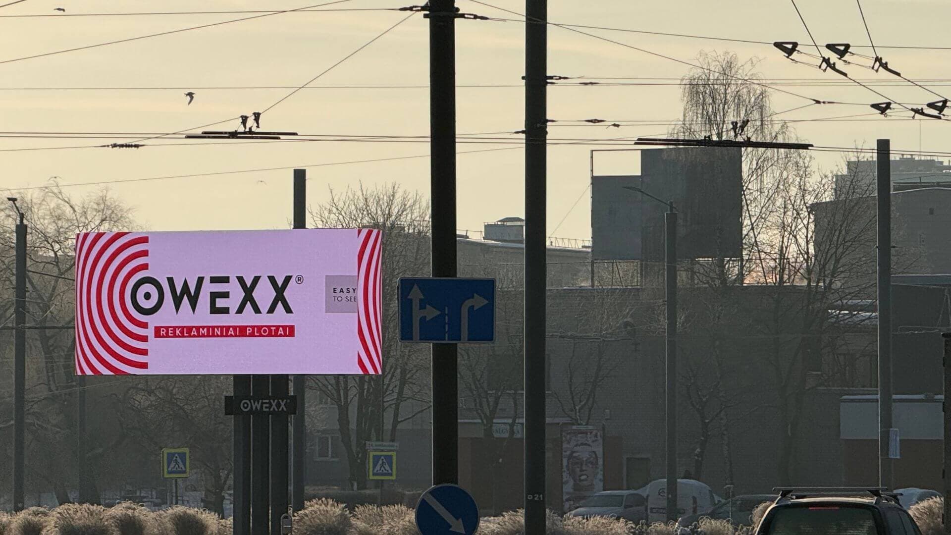 Innovative udendørs reklameløsninger: OWEXX udendørsskærmsnetværk