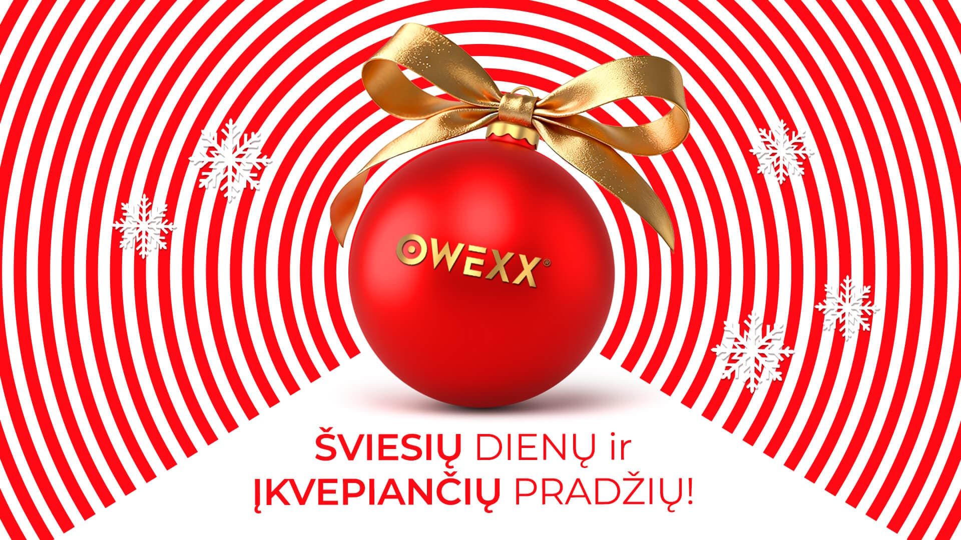 OWEXX ønsker glædelig jul og godt nytår – og inspiration til nye begyndelser