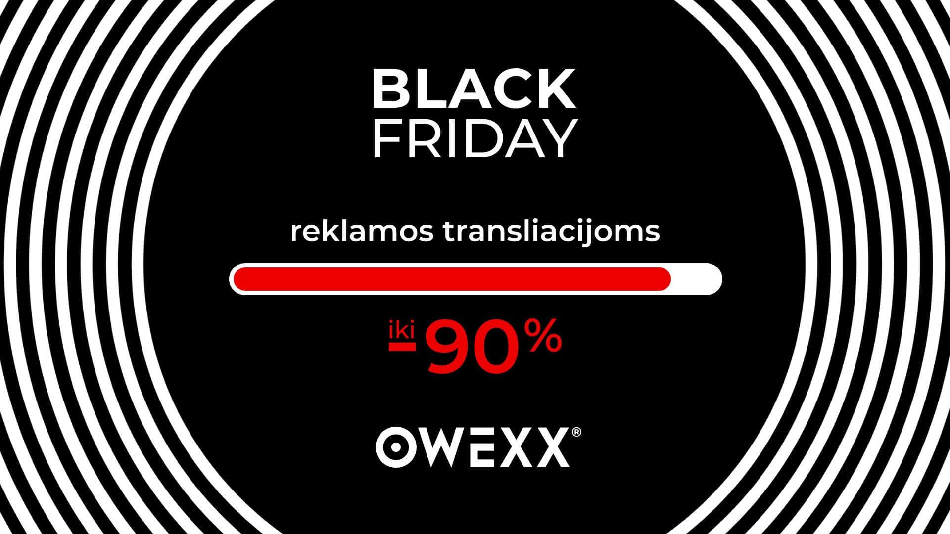 OWEXX Black Friday: op til 90 % rabat på reklamevisninger