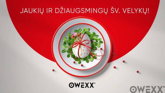 OWEXX linki džiugių šv. Velykų