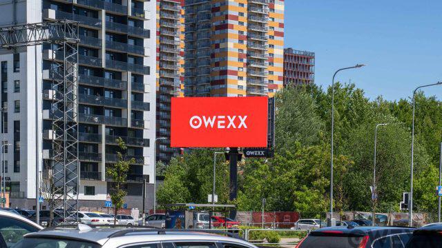 OWEXX lauko ekranų tinklas Vilniuje: matomumas, kuriantis sėkmę
