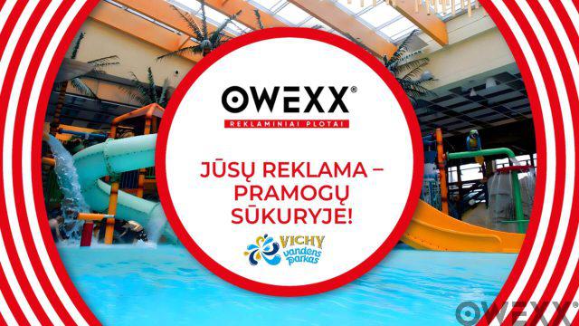 Reklama „Vichy“ vandens parke su OWEXX: paveiki žinutė, tikslinė auditorija ir vasariškos nuolaidos