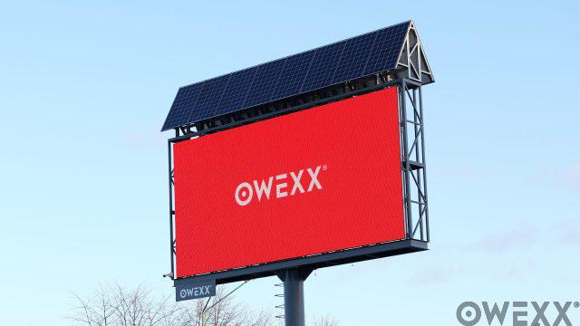 OWEXX lauko ekranai su saulės baterijomis: kaip kurti tvarią reklamą, kuri išsiskiria?