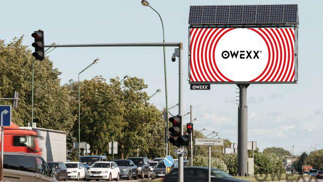 OWEXX lauko ekranų tinklas Klaipėdoje – tvarumas ir kokybė