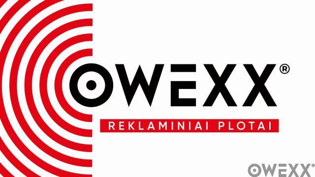OWEXX reklaminiai plotai – didžiausia Lietuvoje reklamos plotų pasiūla