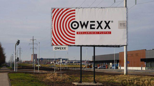 OWEXX reklaminiai plotai: optimalūs reklamos sprendimai