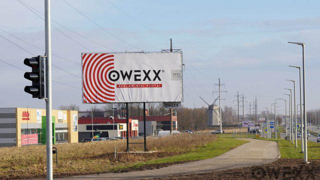 OWEXX reklaminiai stendai: matomumas ir pasitikėjimas