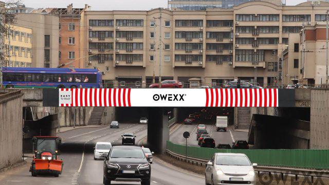 Reklama ekranuose ant viadukų su OWEXX: didelė auditorija ir specialūs pasiūlymai