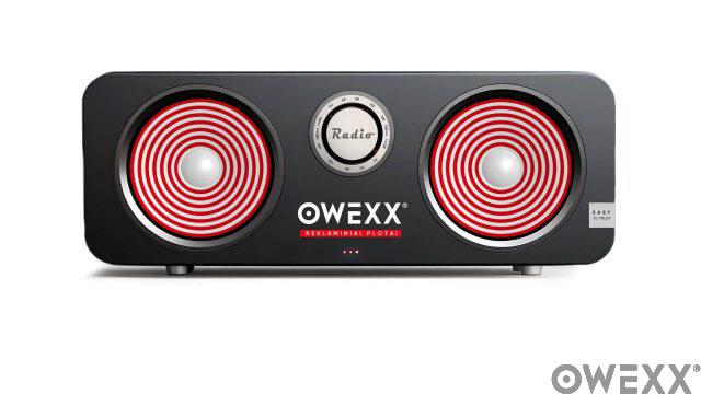 Reklama radijuje kartu su OWEXX – girdima ir išgirsta