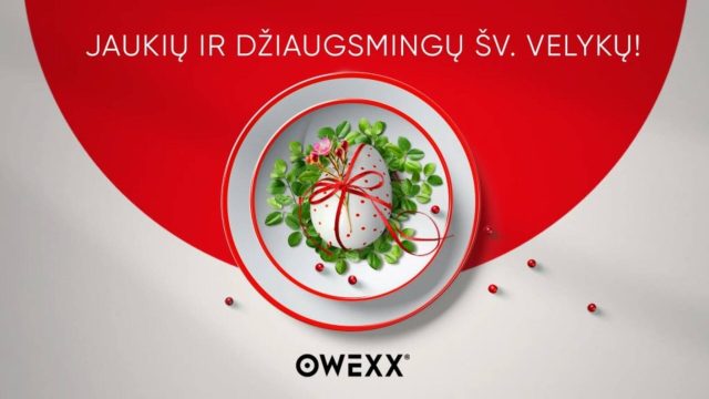 OWEXX linki džiugių šv. Velykų