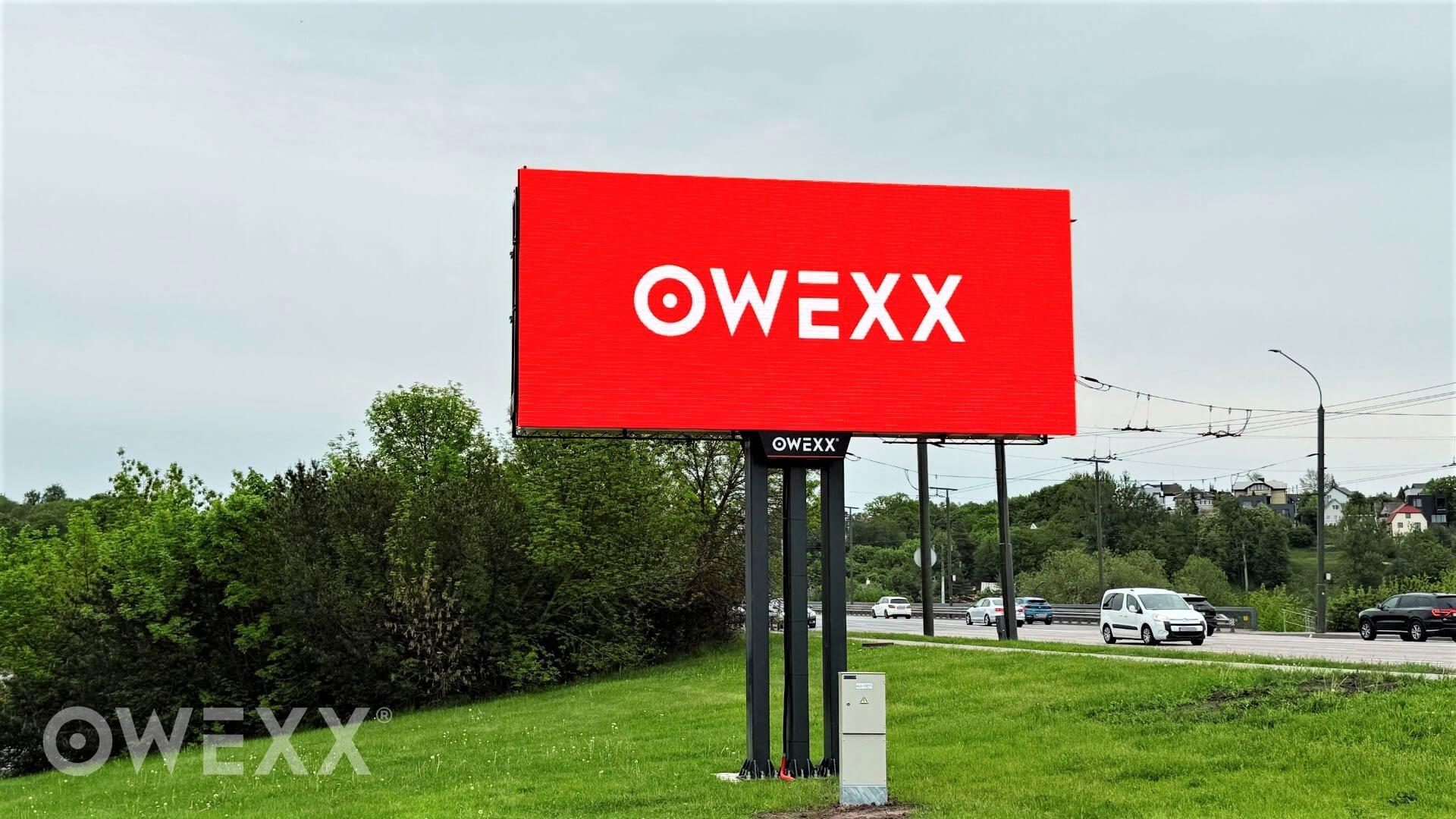 OWEXX lauko ekranas Kaune Varnių.