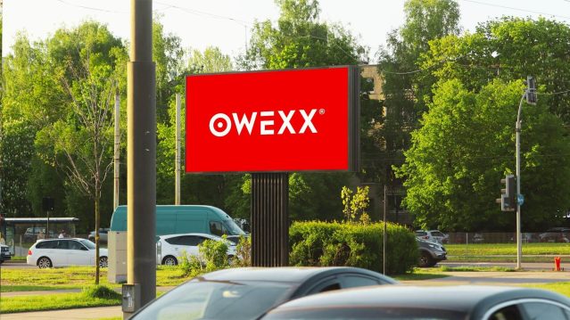 OWEXX lauko ekranų tinklas: nauji ekranai Vilniuje