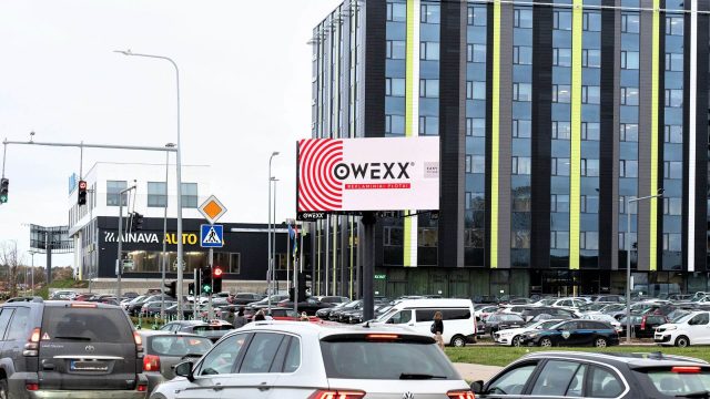 OWEXX reklaminiai plotai: pasirinkimų įvairovė ir matomumas