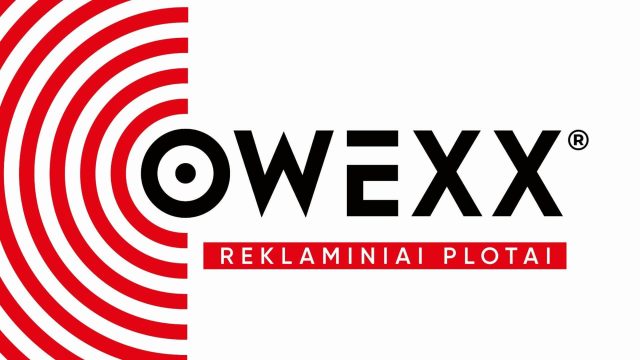 OWEXX reklaminiai plotai – didžiausia Lietuvoje reklamos plotų pasiūla