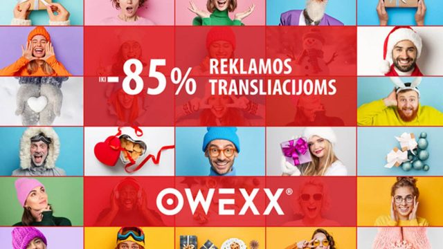 Žiemiškos nuolaidos OWEXX lauko ekranų tinkle