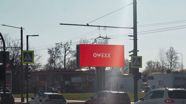 OWEXX lauko ekranų tinklas pristato: nauji ekranai Kaune