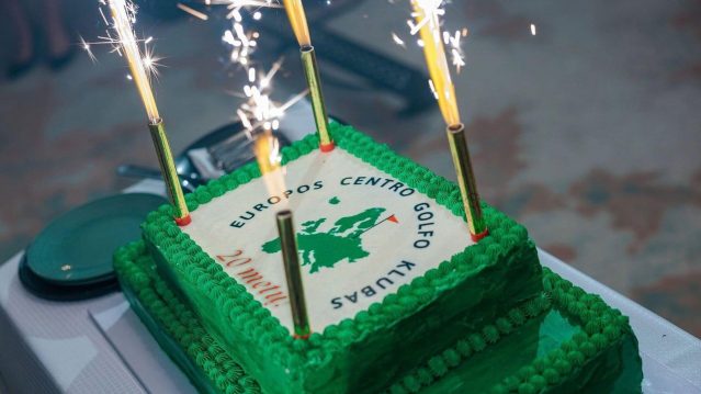 Įspūdinga gimtadienio šventė: Europos centro golfo klubas minėjo savo veiklos dvidešimtmetį